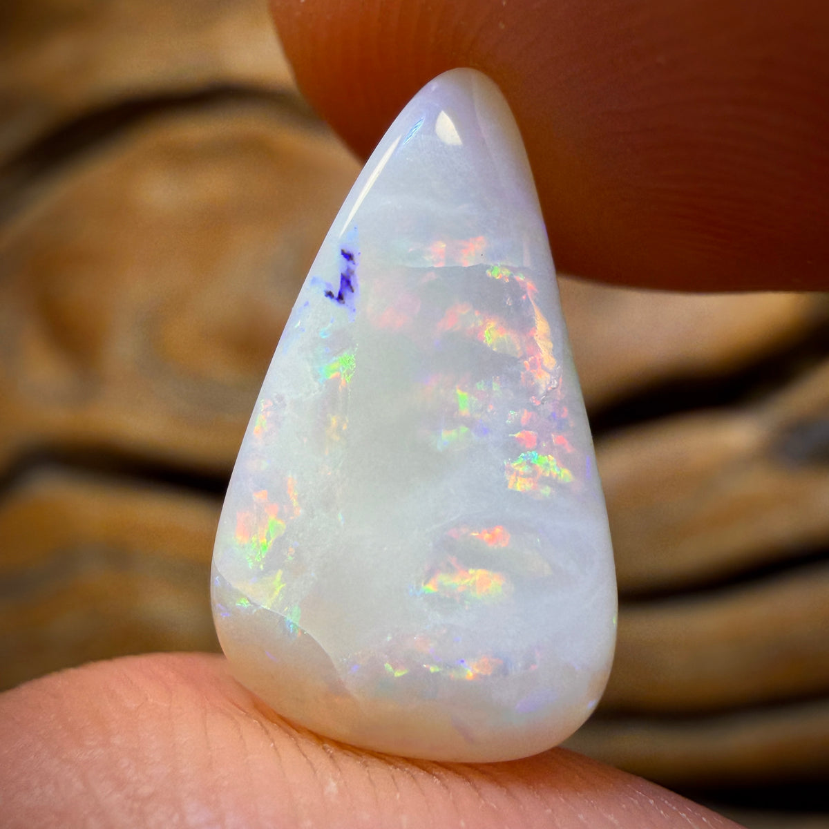 5.7cts - South Australian White Opal from Coober Pedy