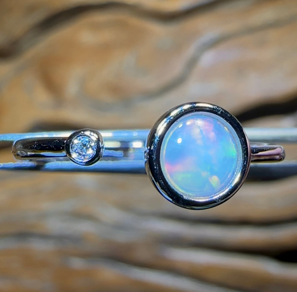 🔒Sterling Silver - WHOLESALE 9 PIECE RING PARCEL. Solid South Australian Opal Jewellery