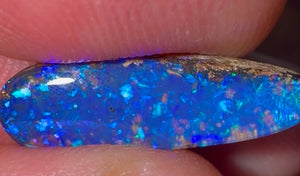 4.25cts - DEEP BLUE Oceanic Solid Boulder Pipe Opal - Opal Whisperers