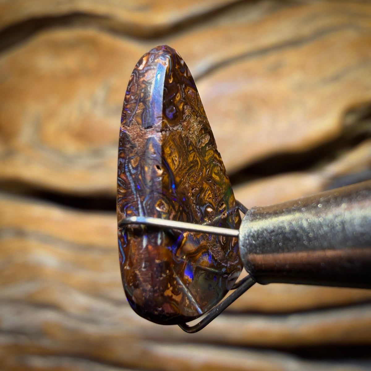 6,9 carats - Opale tribale Yowah Nut. Opale boulder australienne