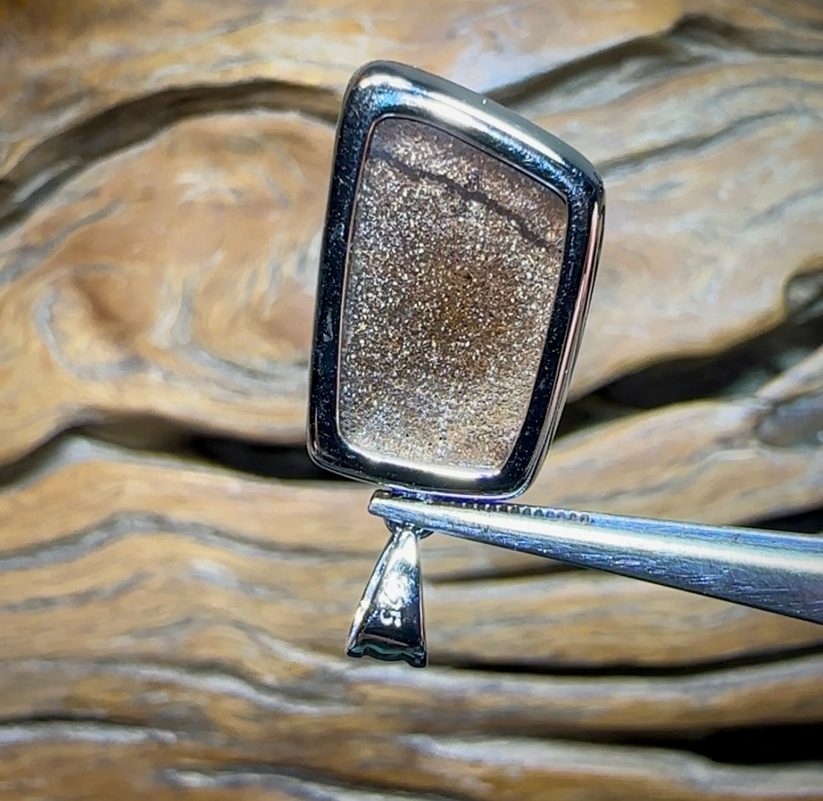 Sterling Silver - SOLID Australian Boulder Opal Pendant Hand Made “Aquatic Dream” - Opal Whisperers