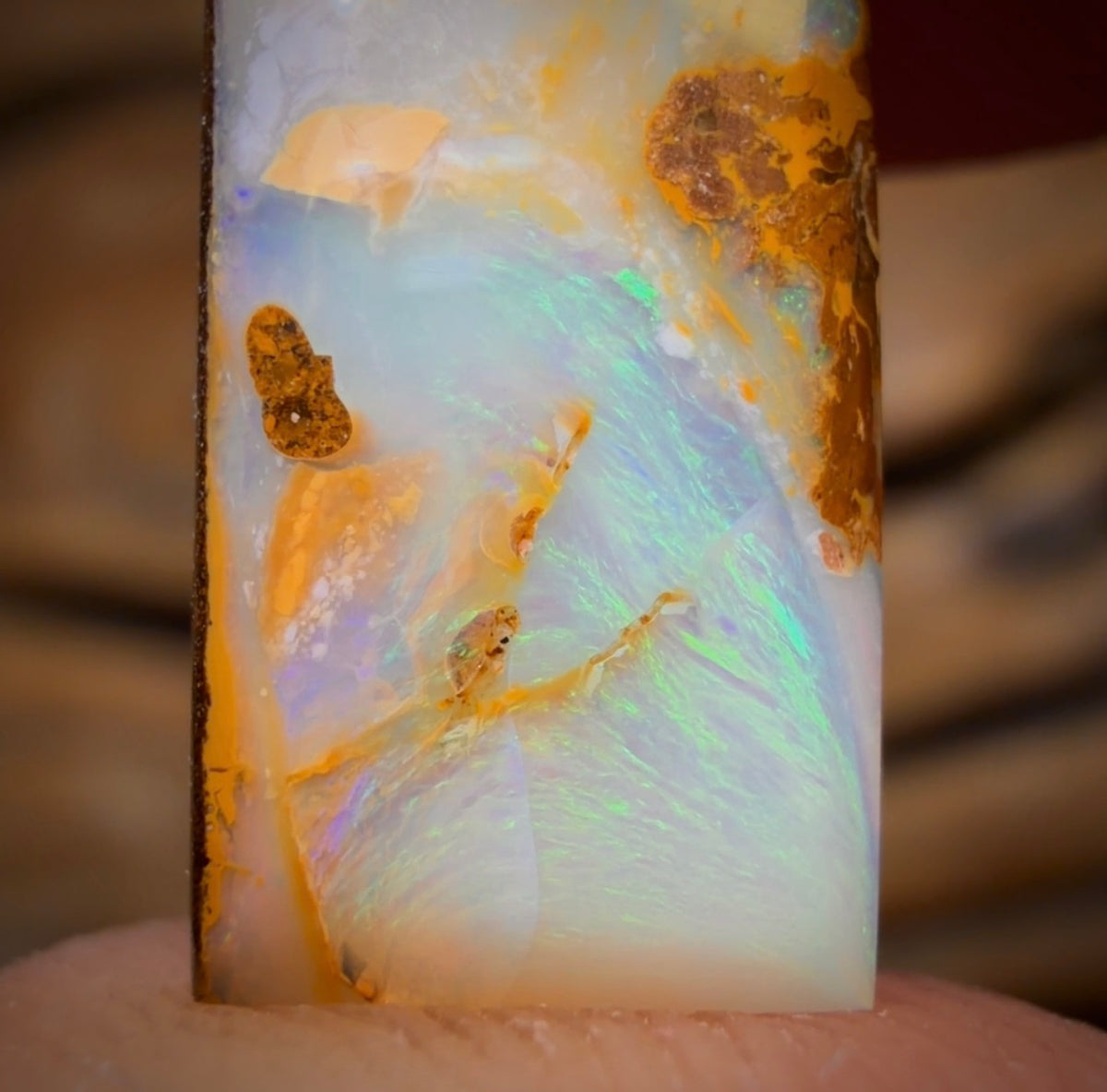 4.75cts - Yowah Nut Opal. Double Sided