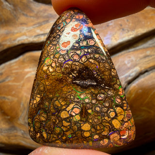 Auction Fall-Through = Your Gain! - Now More Than 50% Off RRP. - 52.1cts - “Electric Swirls”Tight Tribal Queensland Boulder Opal from Yowah