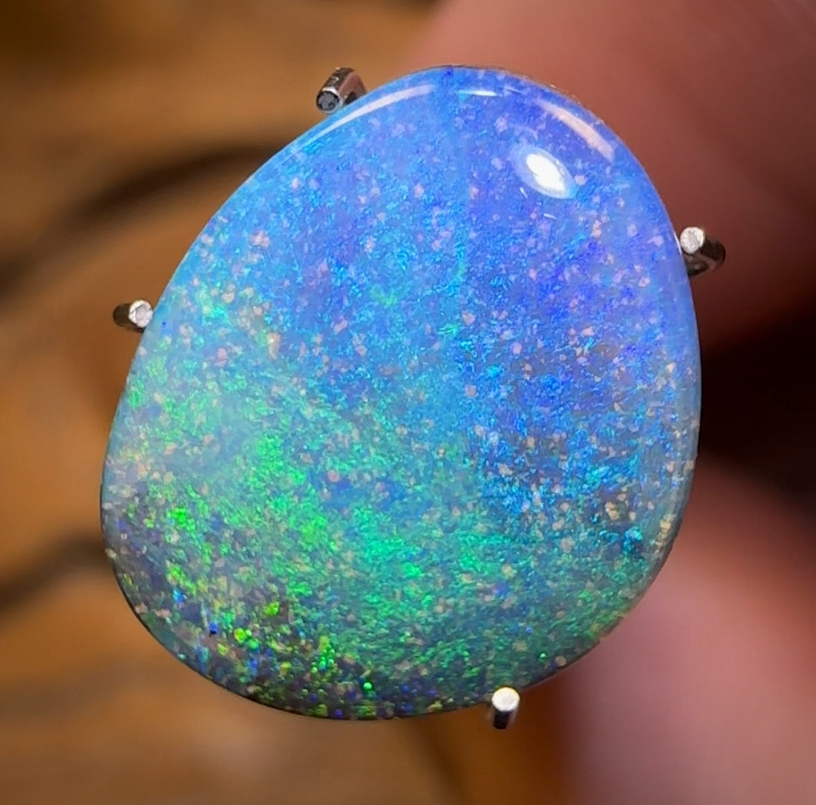 🔨 AUCTION 🔨 3.15cts - Queensland Boulder Seam Opal from Winton “Wow Colour Cobo”