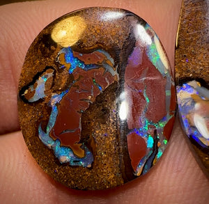 24.5cts - Tribal Queensland Boulder Opal Set