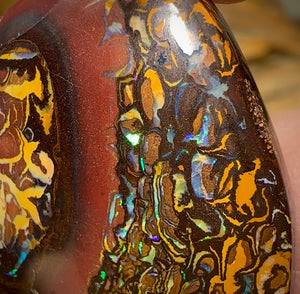 104cts - Yowah Nut Opal. Tribal Pattern. Half Price Bargain