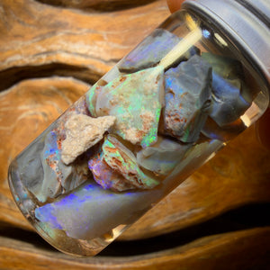 53.1cts - Lightning Ridge Opal Vial