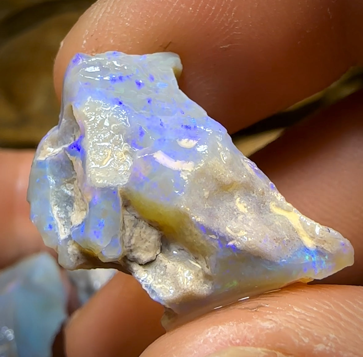 71.5cts - 4x Lightning Ridge Opal Rough Parcel