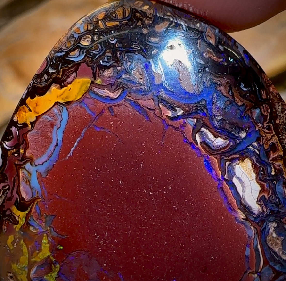 90.2cts - Tribal Pair 2 Queensland Boulder Opal. Double Sided