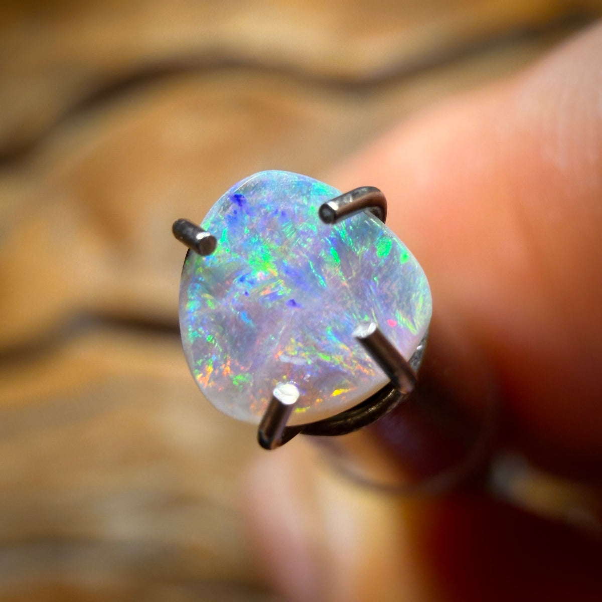 0.15cts - Solid Australian Boulder Pipe Opal