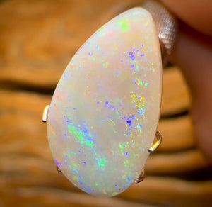 3.1cts - South Australian White Opal