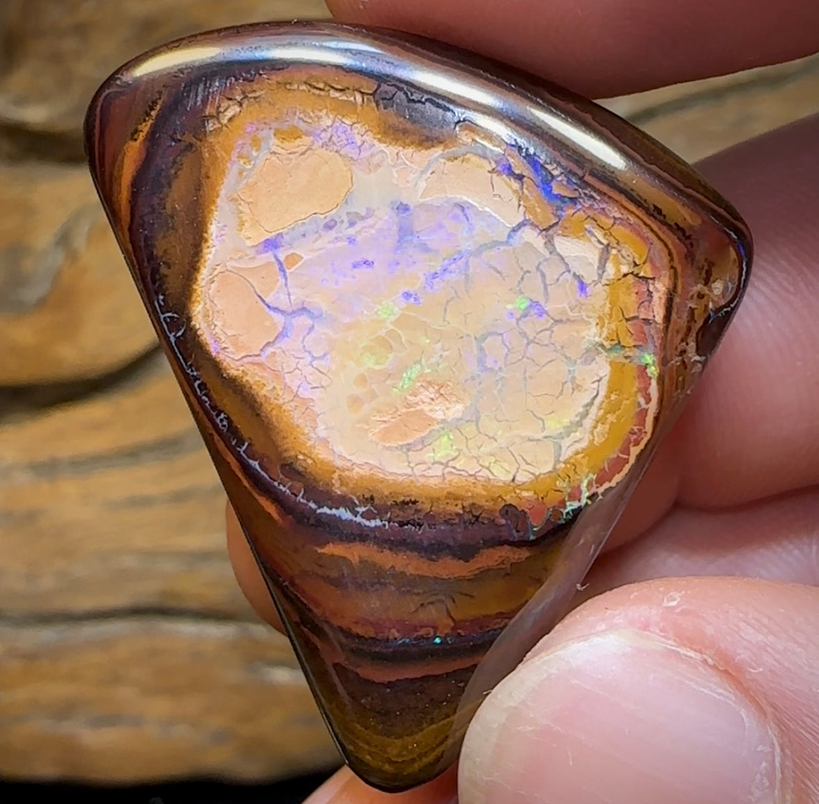 82.8cts - Yowah Nut Crystal Centre. Heritage Collection - Opal Whisperers