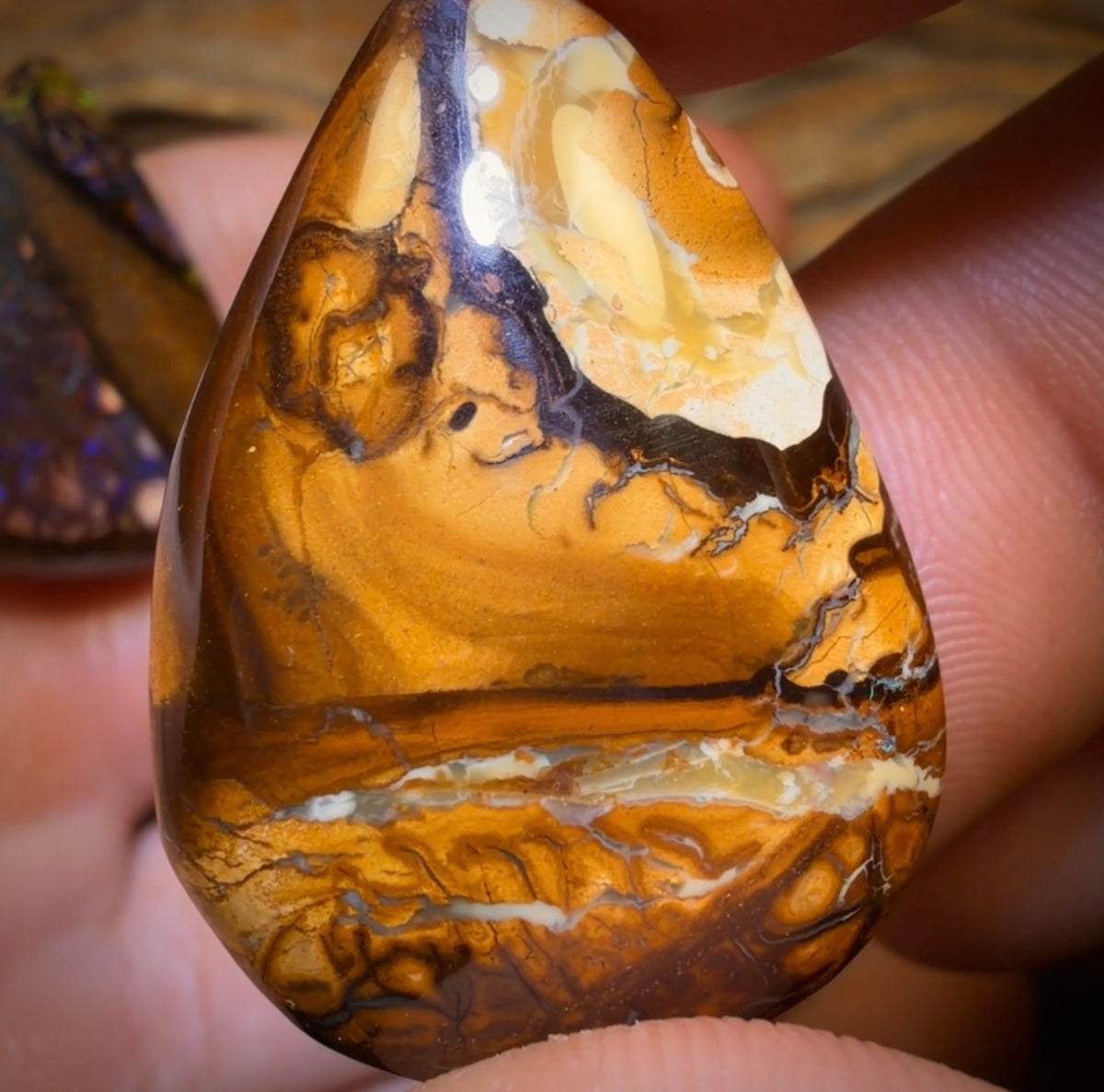 175.8cts - 5x Australian Tribal Boulder Opal’s. Wholesale Dealers Parcel