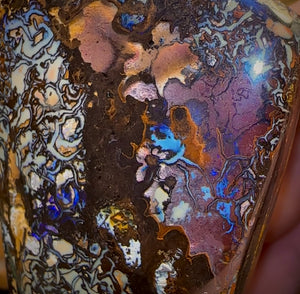 910.5cts - Large Tribal Queensland Boulder Opal. Polished Specimen