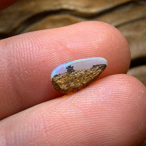 Wildcard! 1.2cts - Solid Australian Boulder Pipe Crystal Opal
