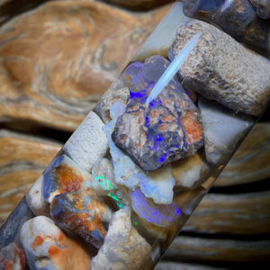 137.3cts - Lightning Ridge Opal Vial
