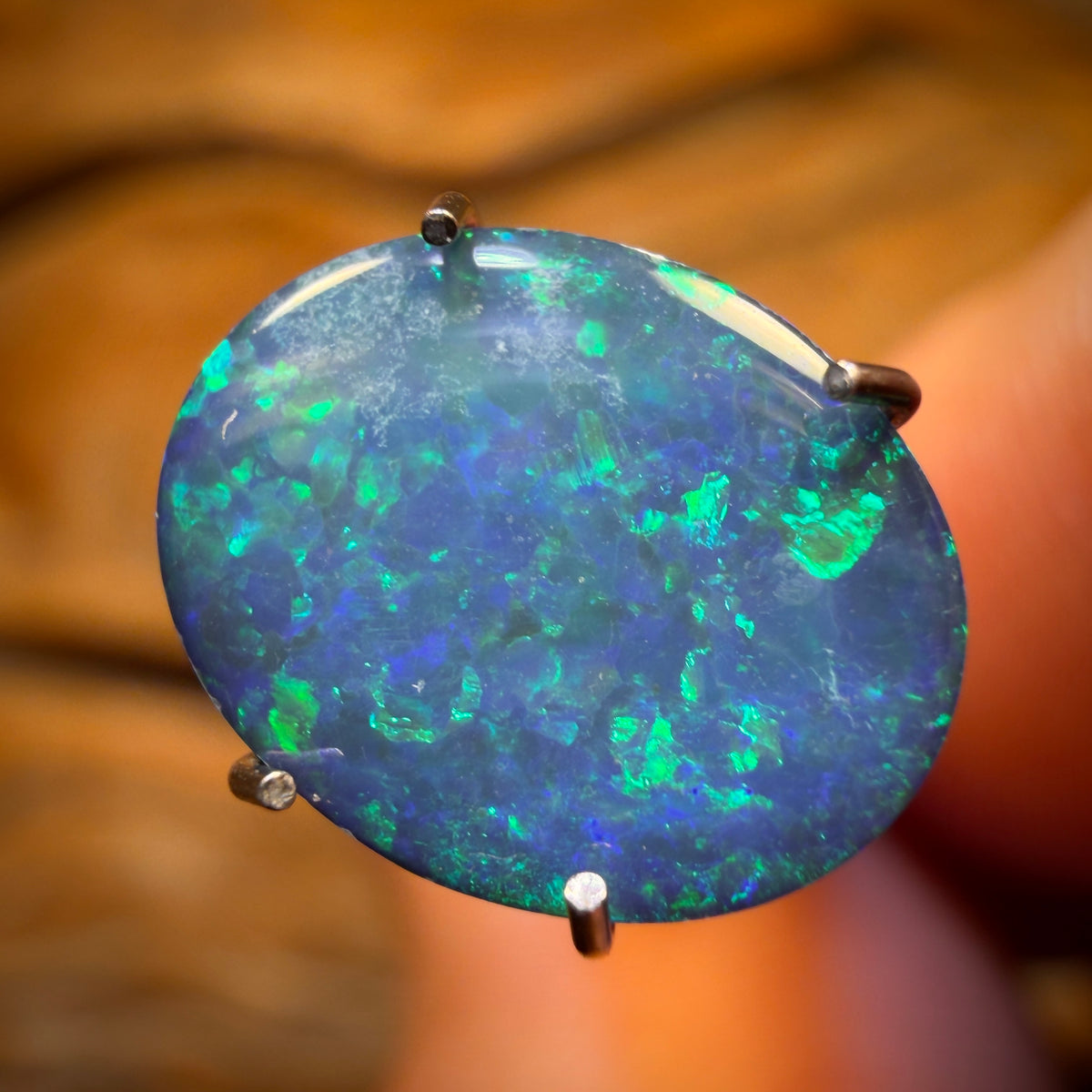 1.3cts - Australian Boulder Opal Doublet