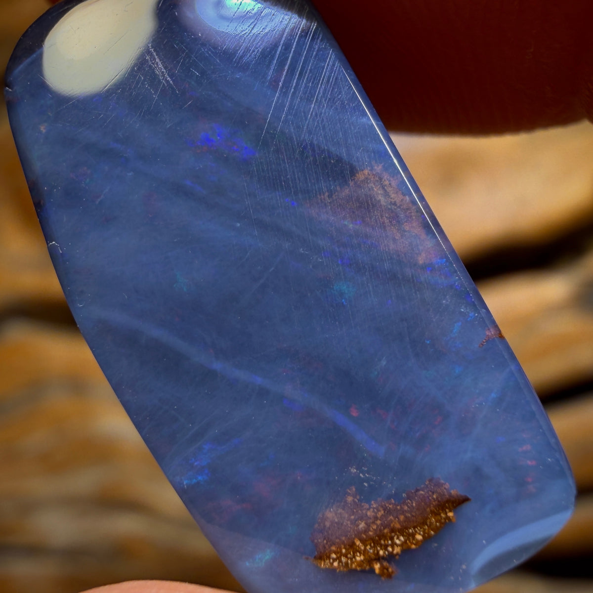 Bargain Card! 18.8cts - Queensland Boulder Seam Opal. Australian Opal