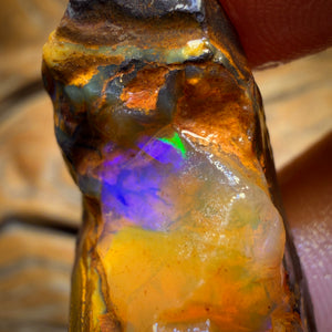 47cts - Yowah Nut Crystal Centre Opal Rough Piece