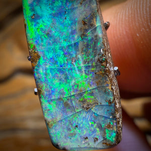 🔨 AUCTION 🔨 Reserve 💎 High Roller Banger Auction 💎 12.1cts - Queensland Boulder Seam Opal