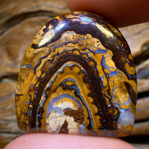 57.8cts - Tribal Australian Boulder Opal from Yowah