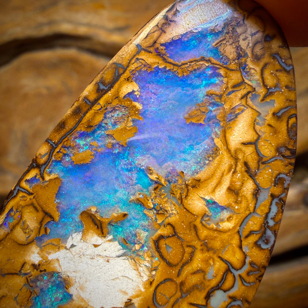 76.5cts – TOP Australischer Boulder-Opal aus Yowah