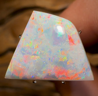 4,9 carats - Opale claire rare d'Australie du Sud Andamooka, collection Andreou Heritage