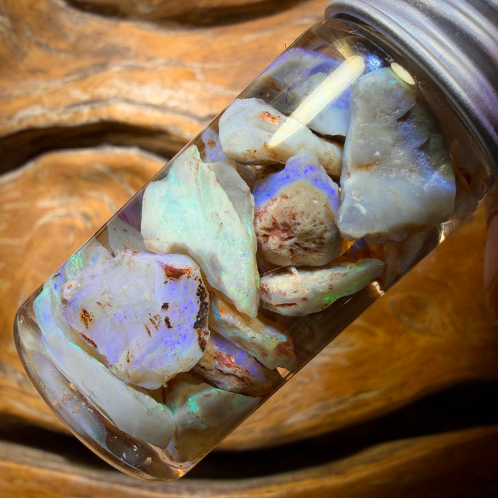 57cts - Lightning Ridge Opal Vial