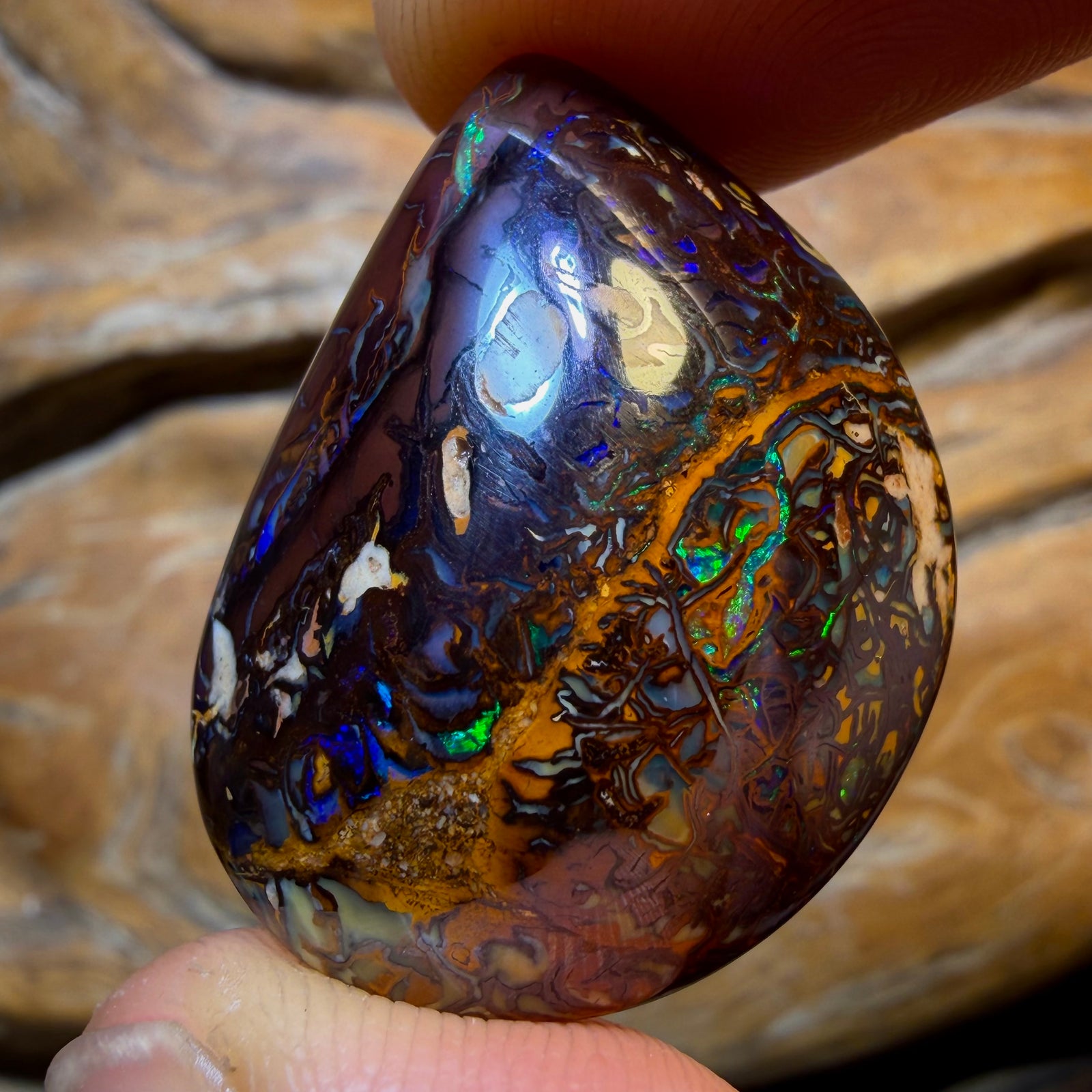 58.2cts - Tribal Koroit Nut Opal. Australian Opal