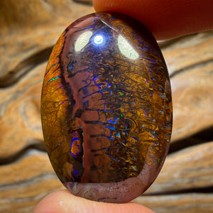 58.7cts - Tribal Yowah Nut Opal. Australian Opal