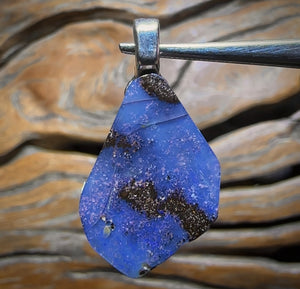 Solid Queensland Boulder Opal Unisex Pendant HALF PRICE BARGAIN