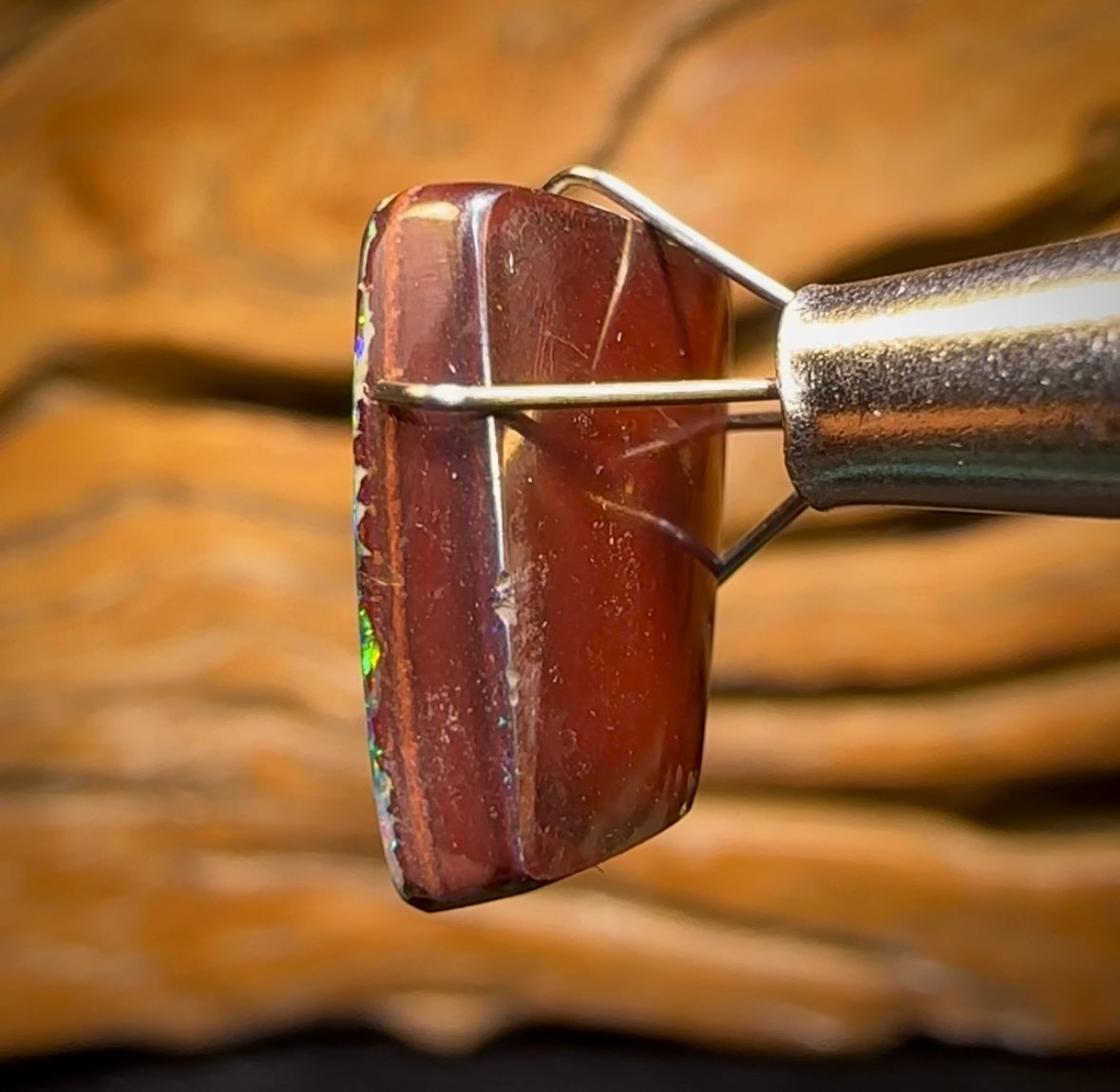 8.5cts - Tribal Australian Boulder Opal from Yowah Electric