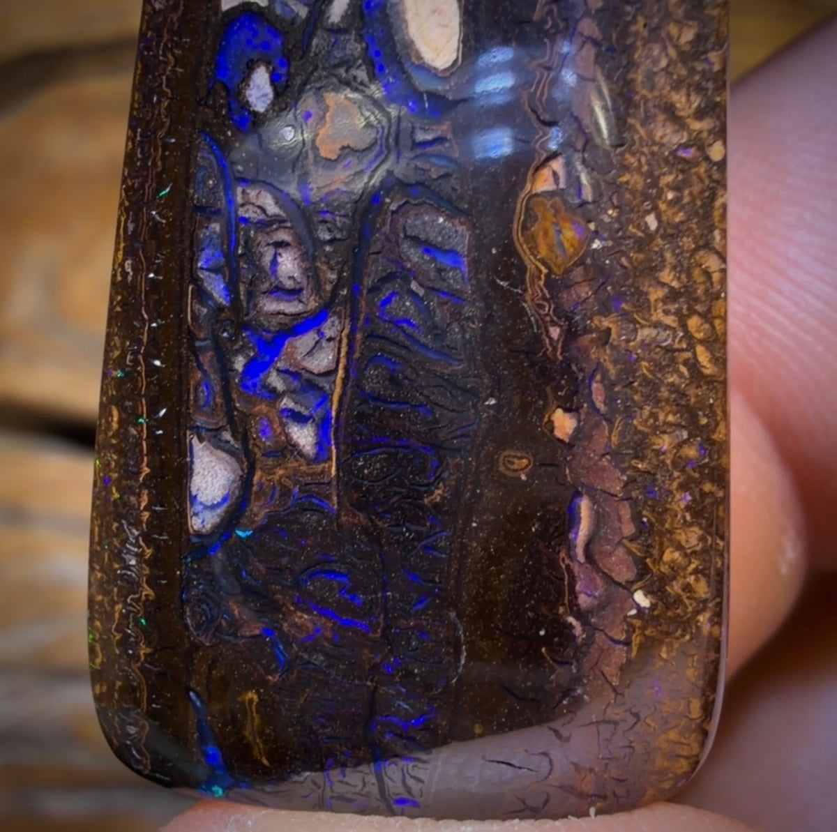 70.5cts - Tribal Australian Boulder Opal from Koroit