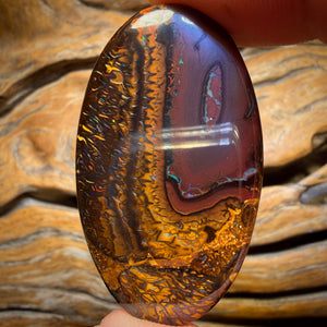 59.4cts - Tribal Yowah Nut Opal. Australian Opal