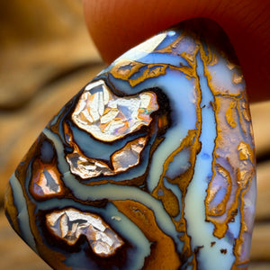 12.1cts - Tribal Australian Boulder Opal from Yowah