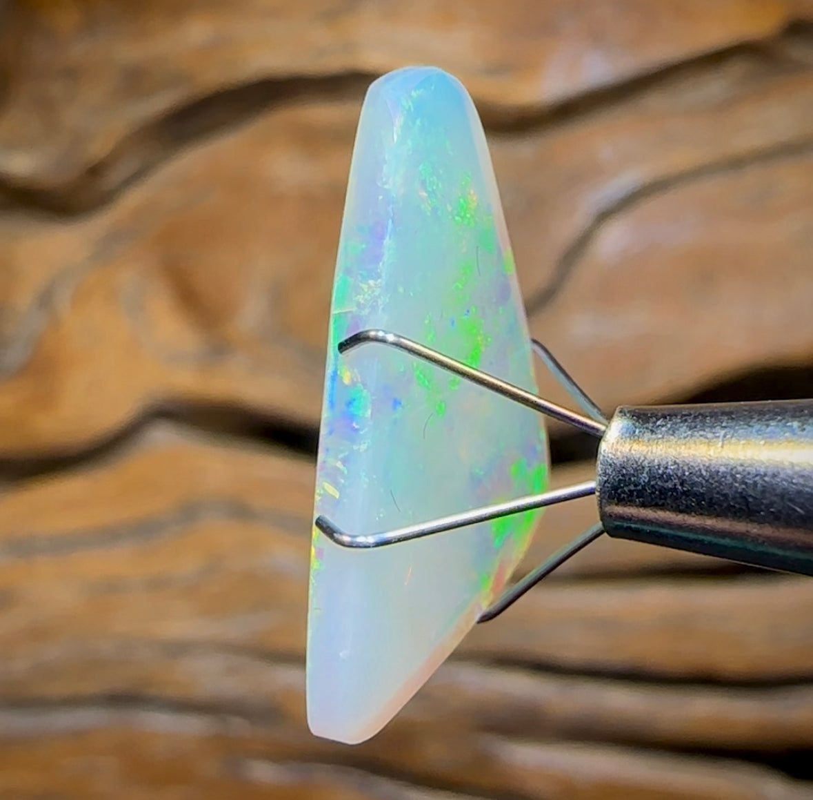 (Template) 5.9cts - South Australian Crystal Opal from Andamooka - Opal Whisperers