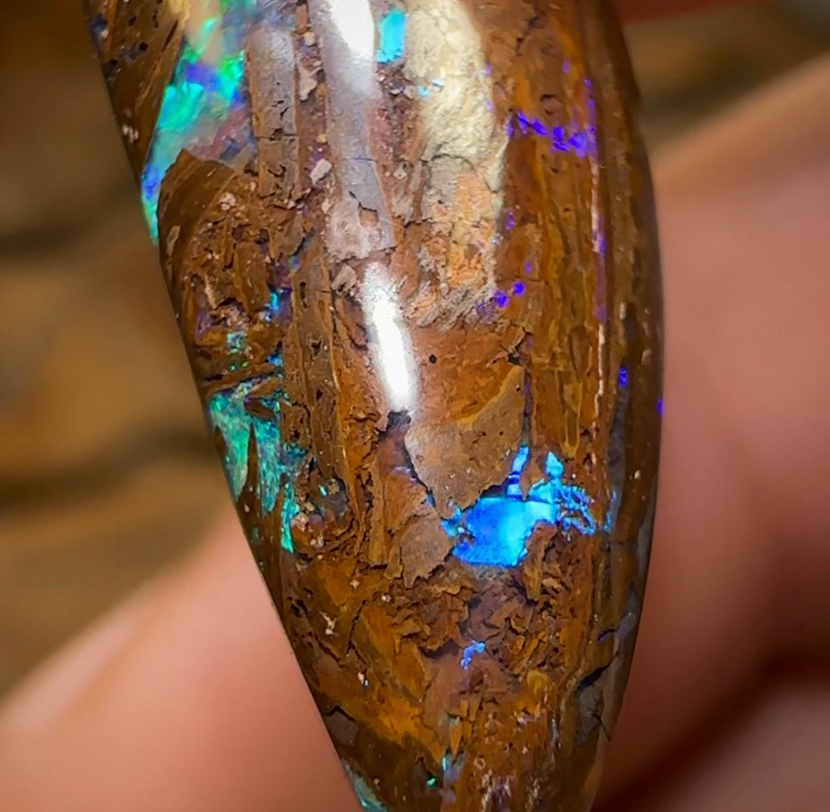 6.9cts - Yowah Boulder Australian Opal - Opal Whisperers
