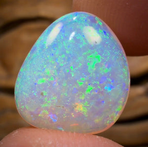 8.2cts - Top Gem Rare As Old School Yowah Nut Crystal Opal Double Sided