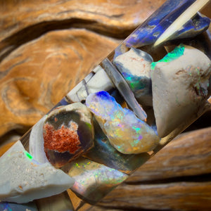122.8cts - Lightning Ridge Opal Vial