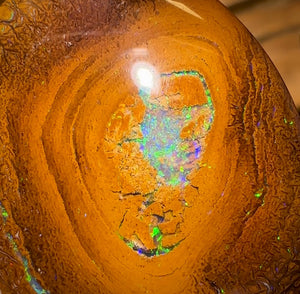 39.9cts - Yowah Nut Tribal Kernel Opal. Double Sided!