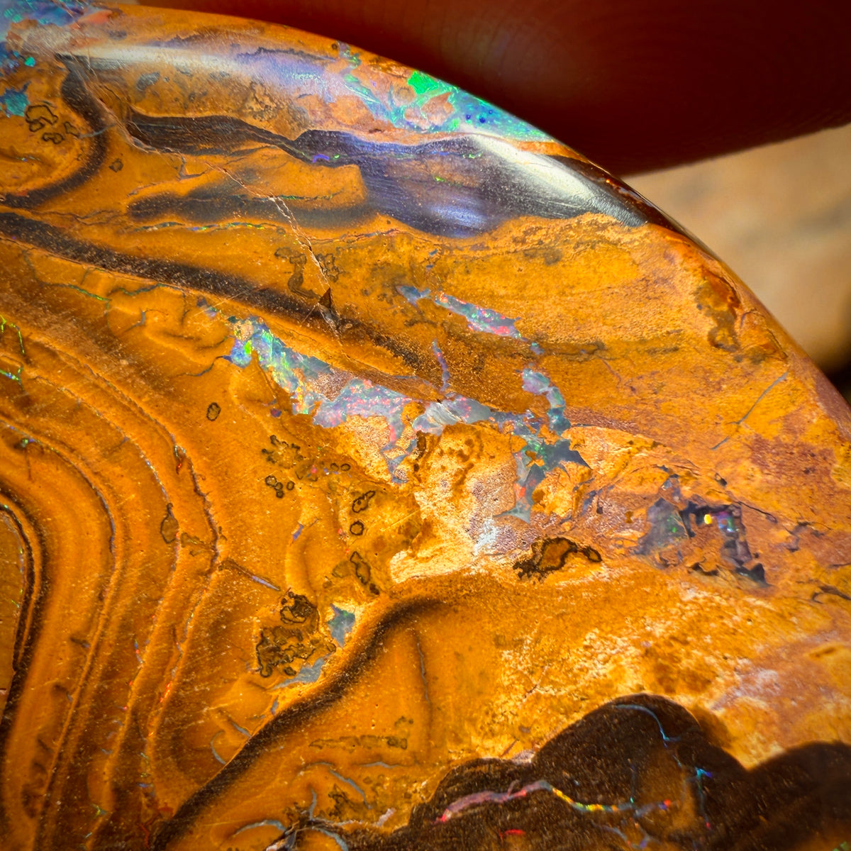 116.9cts - Tribal Australian Boulder Opal Massive Stone Bargain