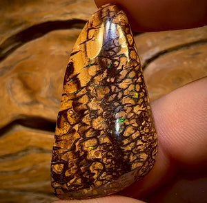63.9cts - Tribal Queensland Boulder Opal from Yowah