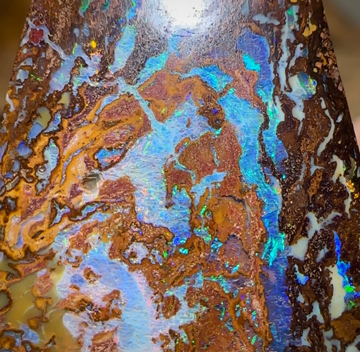 38.4cts - Double Sided Australian Yowah Boulder Opal. Heritage Collection - Opal Whisperers