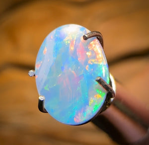 🔨 AUCTION 🔨 0.65cts - Australian Boulder Opal Doublet