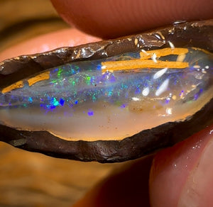 32.9cts - Wow! Yowah Nut Crystal Centre Rough Specimen