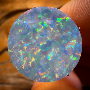 10.8cts - Big Australian Boulder Opal Doublet Old School Magic Pattern See Video