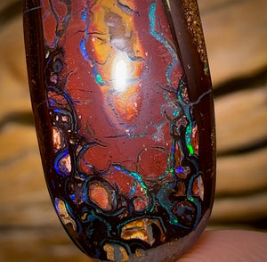 39.4cts - Tribal Queensland Boulder Opal. Australian Opal