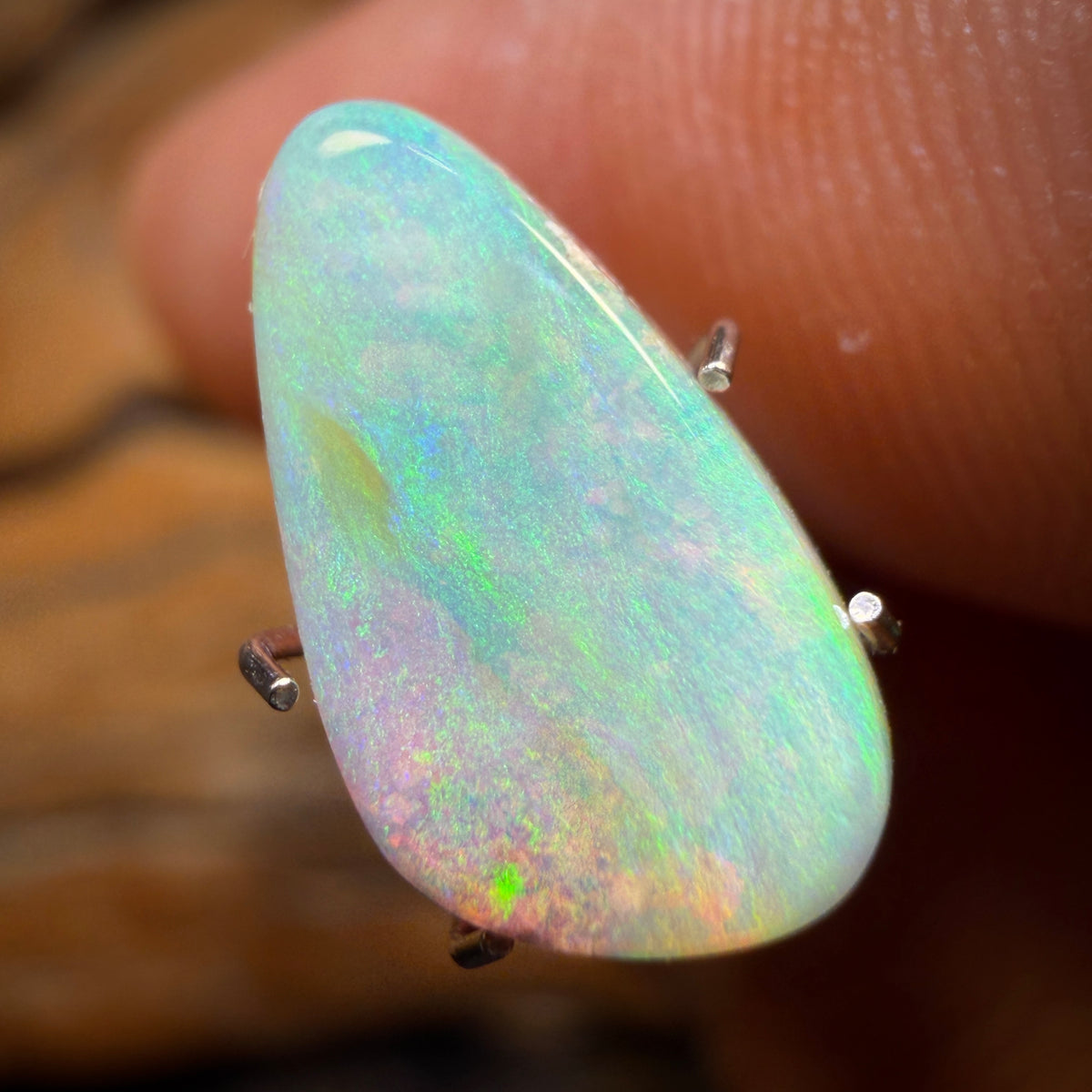 2.3cts - Solid Australian Boulder Pipe Crystal Opal