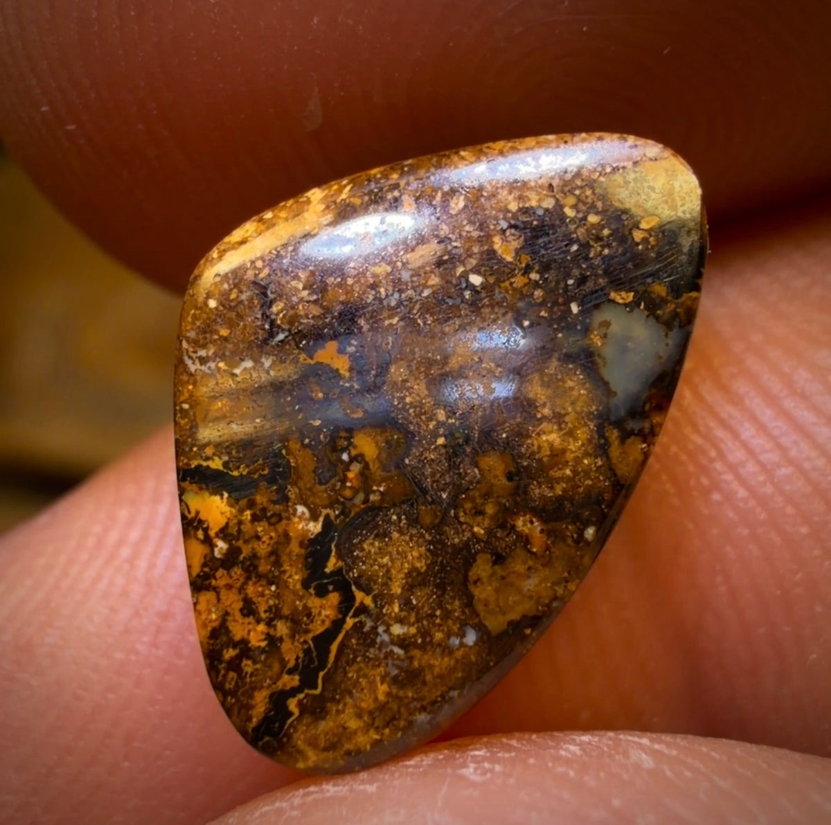 4.1cts - Solid Australian Boulder Pipe Opal