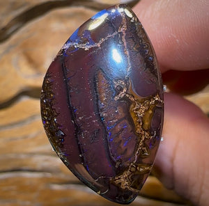 🔨 AUCTION 🔨 No Reserve 29.6cts - Tribal Queensland Boulder Opal from Koroit